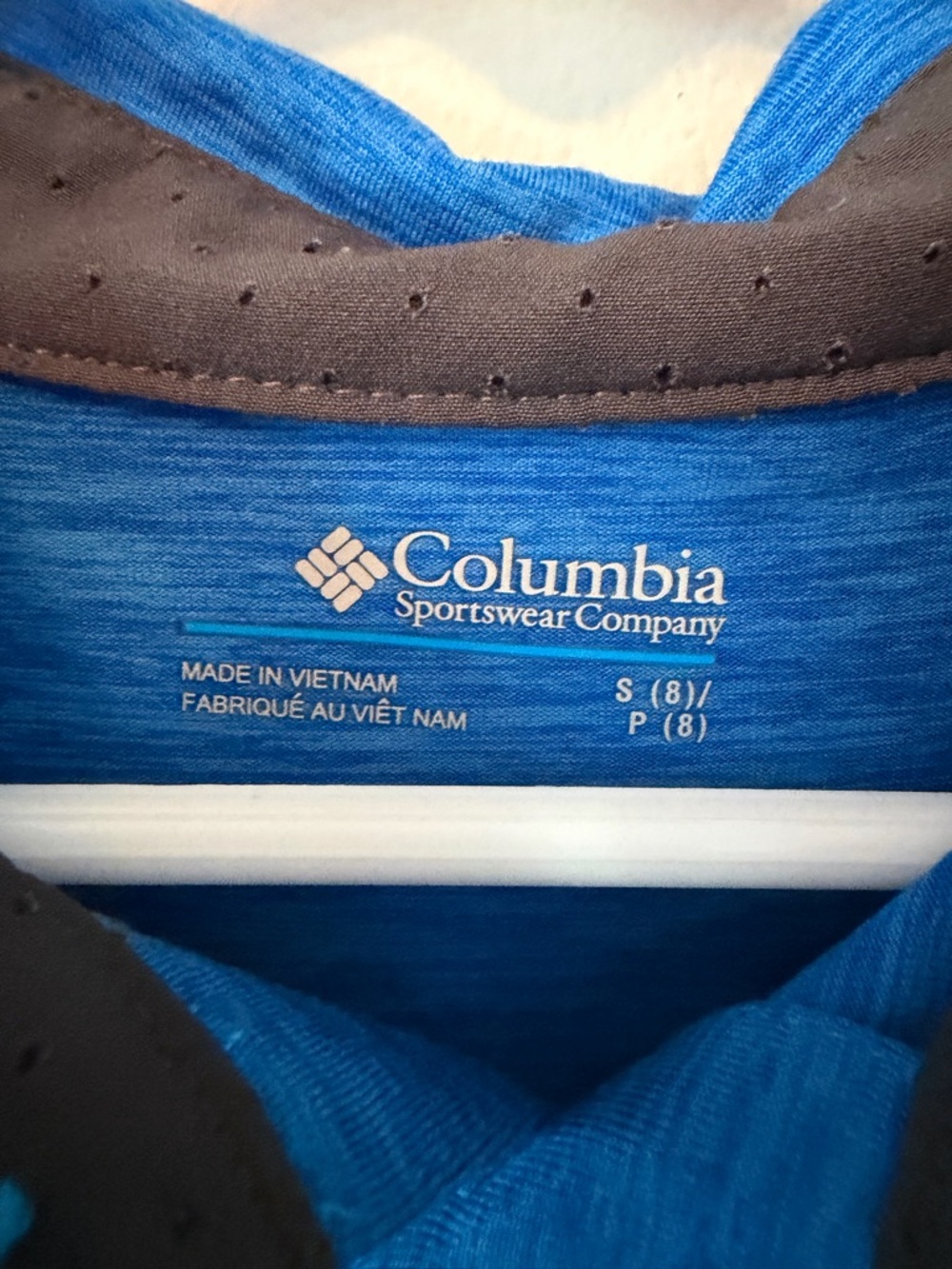 Columbia Boys' Blue Short-Sleeve Polo - Picture 3 of 3